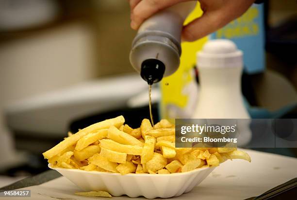 Vinegar Fish And Chips Photos and Premium High Res Pictures - Getty Images