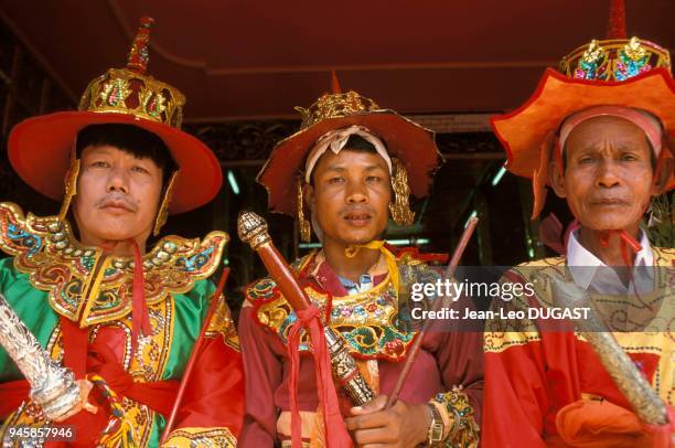 The Nat Taungbyon Festival takes place in Myanmar but once every three years. It gathers crowds of hundreds of men and women of all ages who have...