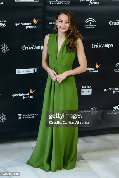 Irene Escolar attends Opening Day - Red Carpet - Malaga Film Festival 2018 on April 13, 2018 in Malaga, Spain.