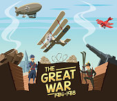 The Great War scene