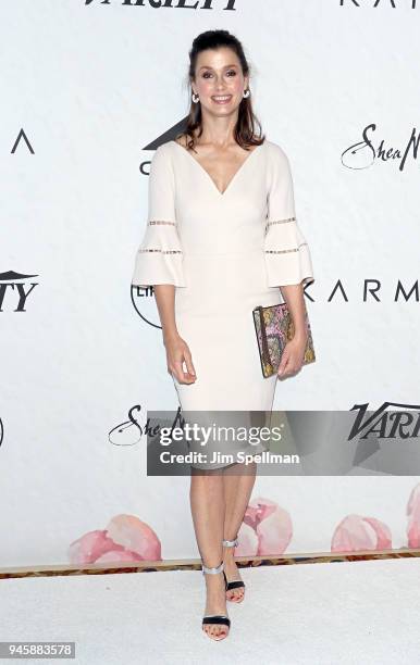 Actress Bridget Moynahan attends the 2018 Variety's Power of Women: New York at Cipriani Wall Street on April 13, 2018 in New York City.