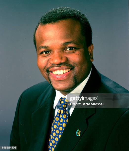 King of Swaziland, Mswati III is photographed in 2004 in New York City.