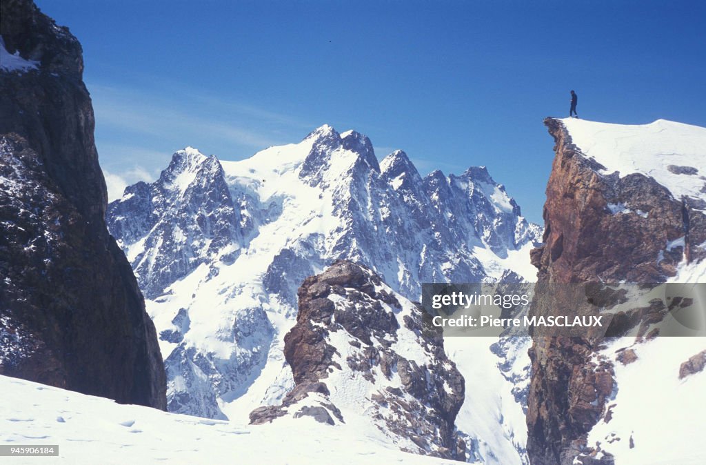 MONT PELVOUX, PARC NATIONAL DES ECRINS, HAUTES ALPES, FRANCE