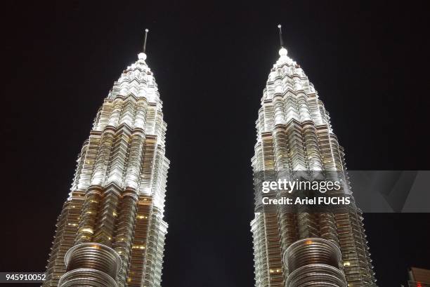 Tours Jumelles Petronas, Kuala Lumpur, Malaisie.