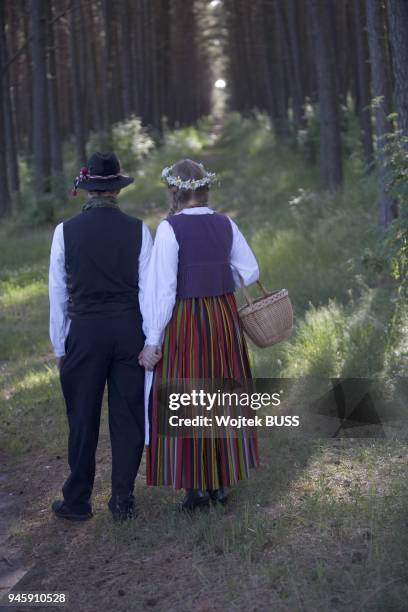 Lithuania, Curonian Spit, Nida, Folklore Festival Lithuania, Curonian Spit, Nida, Folklore Festival.
