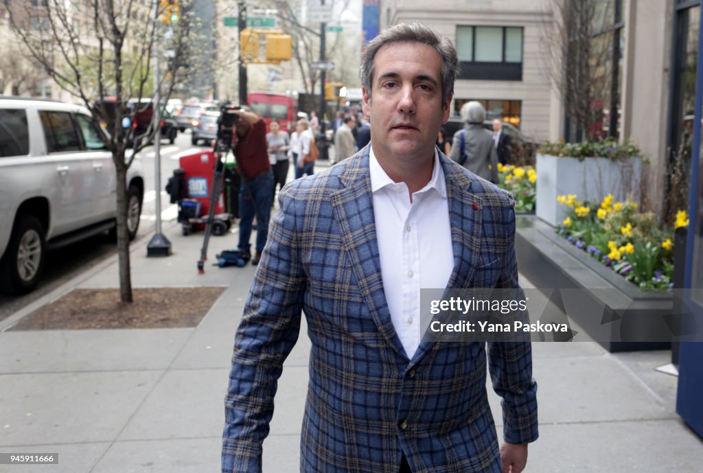 Court Hearing Surrounding Searches Of Trump Attorney Michael Cohen Held In New York