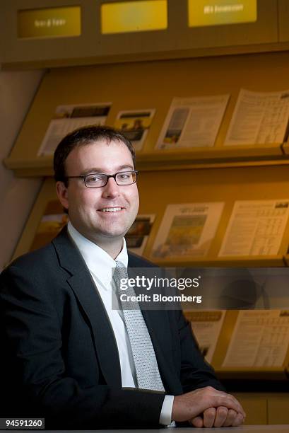 Will Nasgovitz, portfolio manager and Heartland Select Value Fund manager, poses in their offices in Milwaukee, Wisconsin, on Monday, Sept. 10, 2007....