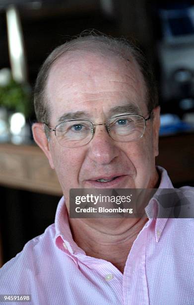 Peter Levene, chairman of Lloyd's of London, poses at the annual Rendez-Vous de Septembre insurance conference in Monte Carlo, Monaco, on Monday,...