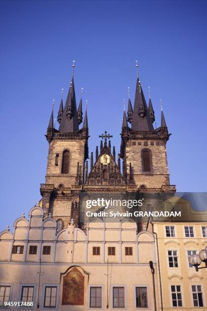 EGLISE NOTRE DAME DE TYN, PRAGUE.