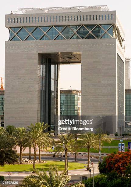 The exterior of the Dubai International Financial Centre, DIFC, building is seen in Dubai, United Arab Emirates, on Wednesday, May 16, 2007.