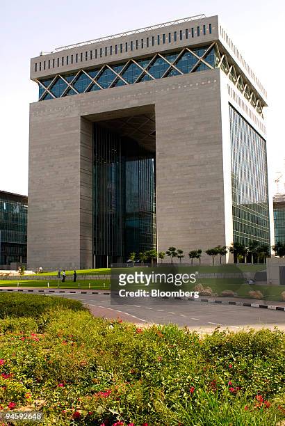 The exterior of the Dubai International Financial Centre, DIFC, building is seen in Dubai, United Arab Emirates, on Wednesday, May 16, 2007.