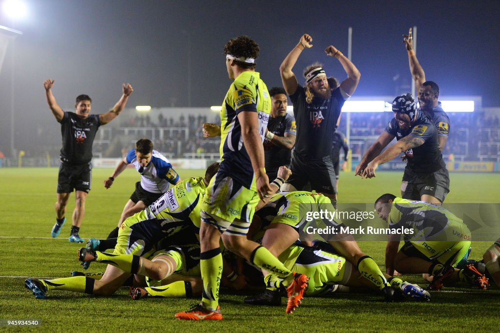 Newcastle Falcons v Sale Sharks - Aviva Premiership