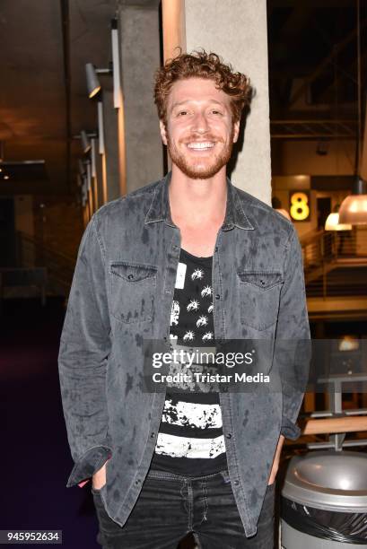 Daniel Donskoy during the premiere 'Die Haut der Anderen' at Kino in der Kulturbrauerei on April 13, 2018 in Berlin, Germany.