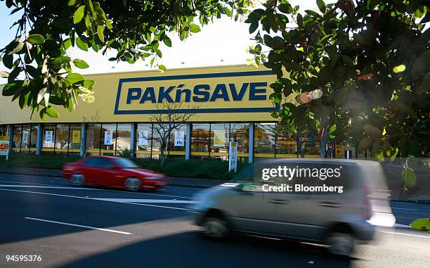 Pak 'n Save store, one of the brand names belonging to New Zealand's largest supermarket chain Foodstuffs, is seen in Auckland, New Zealand on...