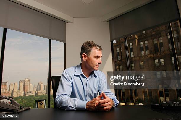 York Capital Management Founder and Senior Managing Director James 'Jamie' Dinan poses in New York, Tuesday, June 20, 2006. The Renoir, the Monet and...