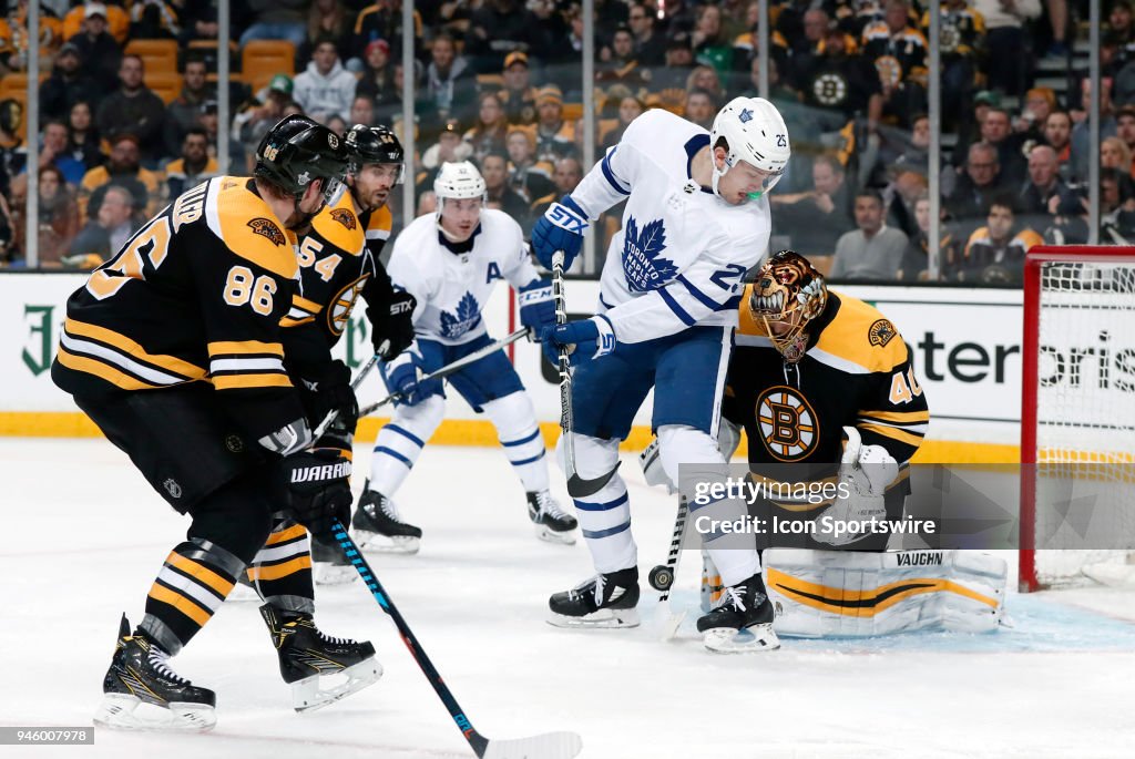 NHL: APR 12 Stanley Cup Playoffs First Round Game 1 - Maple Leafs at Bruins