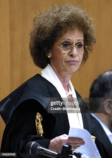 Italian Judge Judge Milan Photos and Premium High Res Pictures - Getty Images