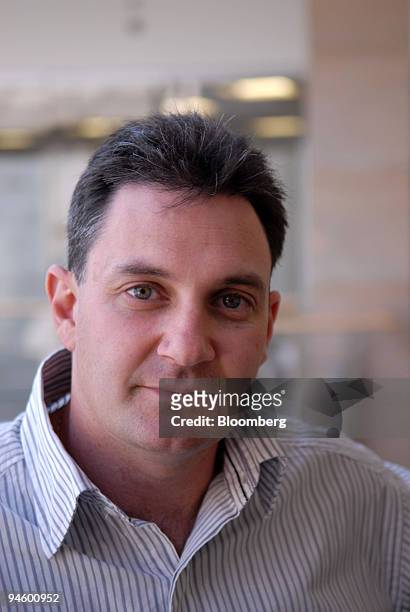 Anthony Sher, who manages the 720 million rand Stanlib Small Cap Fund, poses at the company's offices in Melrose Arch, Johannesburg, on Thursday, May...