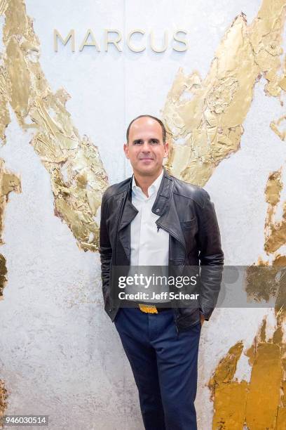 Marcus Lemonis attends Marcus Lemonis hosts grand opening of his new Chicago boutique MARCUS Gold Coast on April 12, 2018 in Chicago, Illinois.