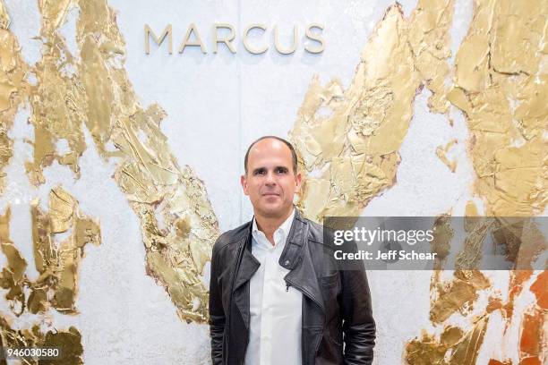 Marcus Lemonis attends Marcus Lemonis hosts grand opening of his new Chicago boutique MARCUS Gold Coast on April 12, 2018 in Chicago, Illinois.