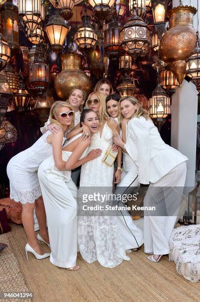 Whitney Port, Olivia Culpo, Paris Hilton, Rachel Zoe, Victoria Justice, Sara Foster and Erin Foster attends ZOEasis 2018 at Parker Palm Springs on...