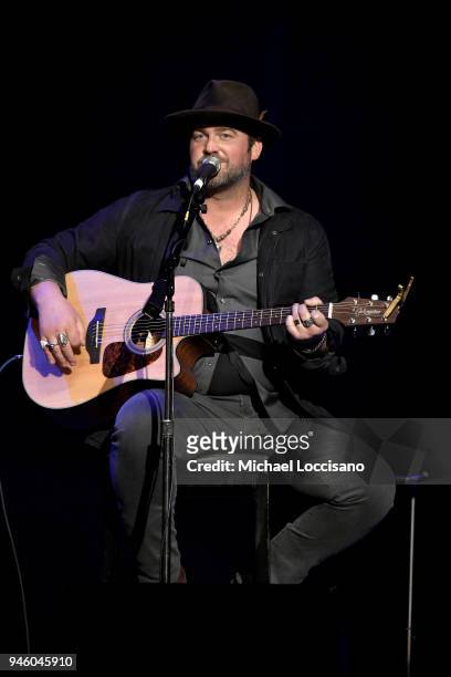 Lee Brice performs onstage during ACM Stories, Songs & Stars: A Songwriter's Event Benefiting ACM Lifting Lives at The Joint inside the Hard Rock...