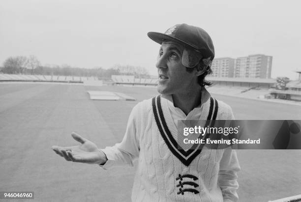 English first-class cricketer Mike Brearley, UK, 21st April 1977.