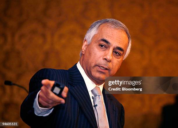 Promod Haque, a managing general partner at Norwest Venture Partners, speaks at an IBM India Innovation Forum in Bangalore, India, on Wednesday, May...