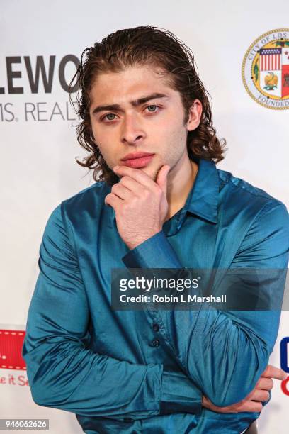 Actor Ryan Ochoa attends the 12th Annual Santee High School Fashion Show at Los Angeles Trade Technical College on April 13, 2018 in Los Angeles,...