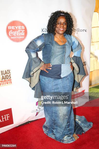 Fashion Design Teacher Stormy Banks attends the 12th Annual Santee High School Fashion Show at Los Angeles Trade Technical College on April 13, 2018...