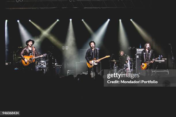 American band The Last Bandoleros performs at Fabrique, Milan , march 23, 2017