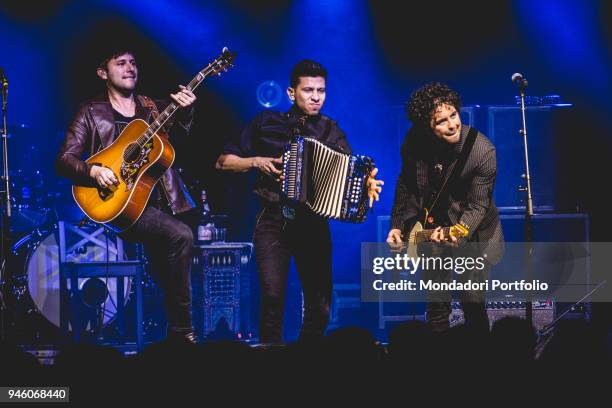 American band The Last Bandoleros performs at Fabrique, Milan , march 23, 2017