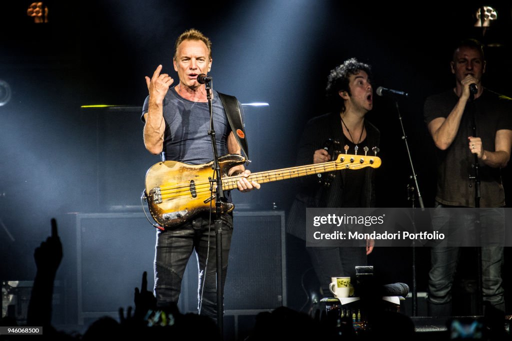 Sting, Joe Sumner and The Last Bandoleros in concert