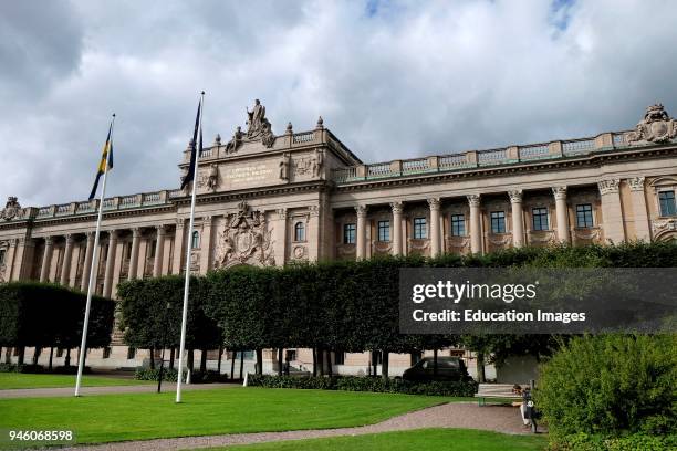 Sweden. Stockholm. Parliament Palace.