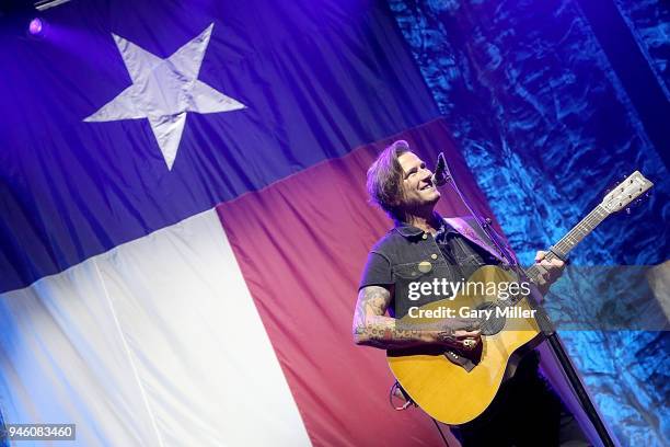 Butch Walker performs in concert during the Mack, Jack & McConaughey Jack Ingram & Friends benefit concert at ACL Live on April 13, 2018 in Austin,...