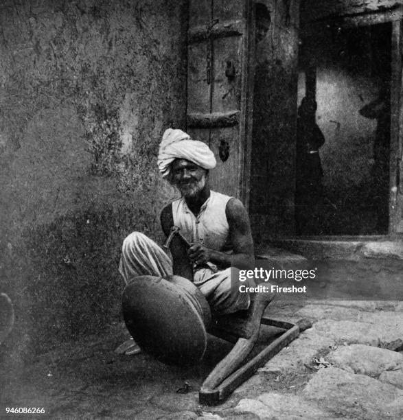 Historical Geography. 1900. India. Many compliments are passed on the pots and pans of the Indian household, even the common vessels of earthenware...