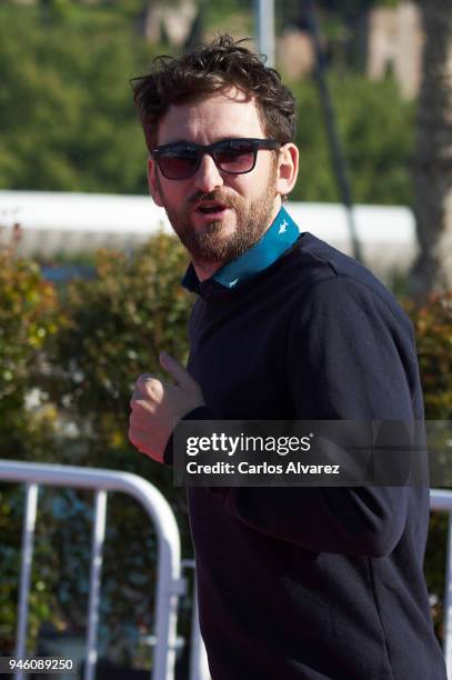 Actor Raul Arevalo attends 'Memorias de un Hombre en Pijama' photocall during the 21th Malaga Film Festival on April 14, 2018 in Malaga, Spain.