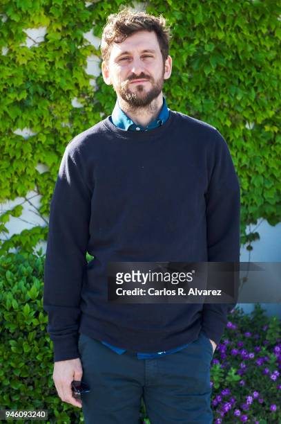 Actor Raul Arevalo attends 'Memorias de un Hombre en Pijama' photocall during the 21th Malaga Film Festival on April 14, 2018 in Malaga, Spain.