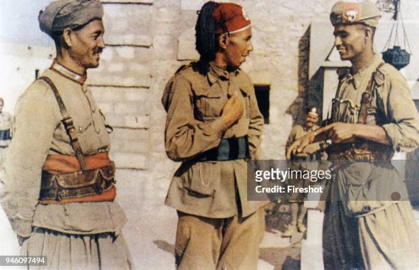 North African Campaign-Colonial Carabinieri. The Royal Corps of Colonial Troops was a corps of the Italian armed forces, in which all the Italian...