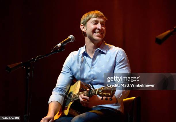 Ashley Gorley performs during ACM Stories, Songs & Stars: A Songwriter's Event Benefiting ACM Lifting Lives at The Joint inside the Hard Rock Hotel &...