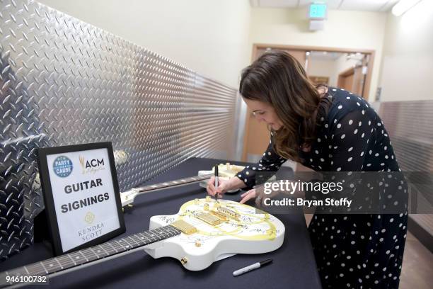 Lori McKenna attends ACM Stories, Songs & Stars: A Songwriter's Event Benefiting ACM Lifting Lives at The Joint inside the Hard Rock Hotel & Casino...