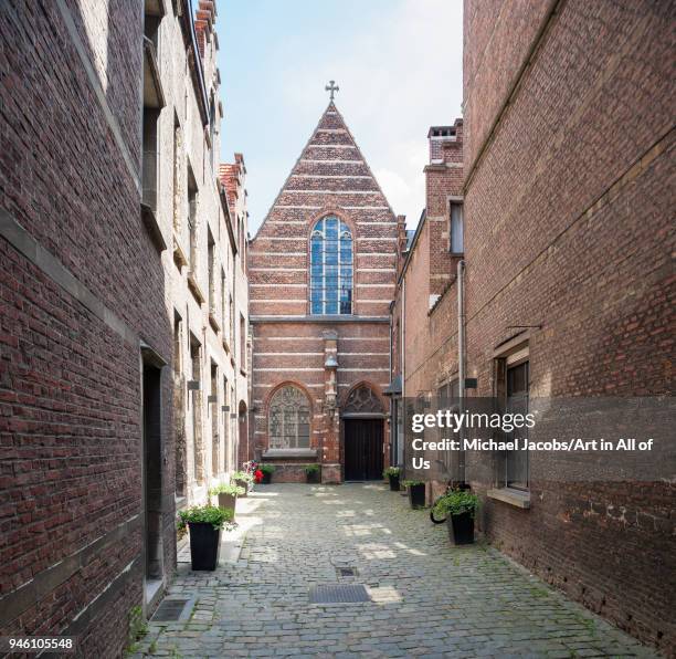 Belgium, Antwerp - 4 June 2015: Klooster van de witzusters - gemeenschap Sant' Egidio