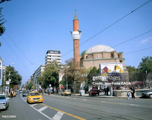 MOSQUEE DE BANYA BASHI, SOFIA, BULGARIE.