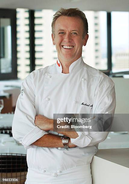 Michael Moore, chef and owner of Summit, poses for a portrait inside the restaurant in Sydney, Australia, on Tuesday, Sept. 4, 2007. Revolving...