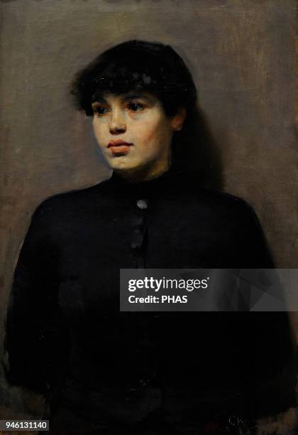 Christian Krohg . Norwegian painter. Jossa, 1886. National Gallery, Oslo, Norway.
