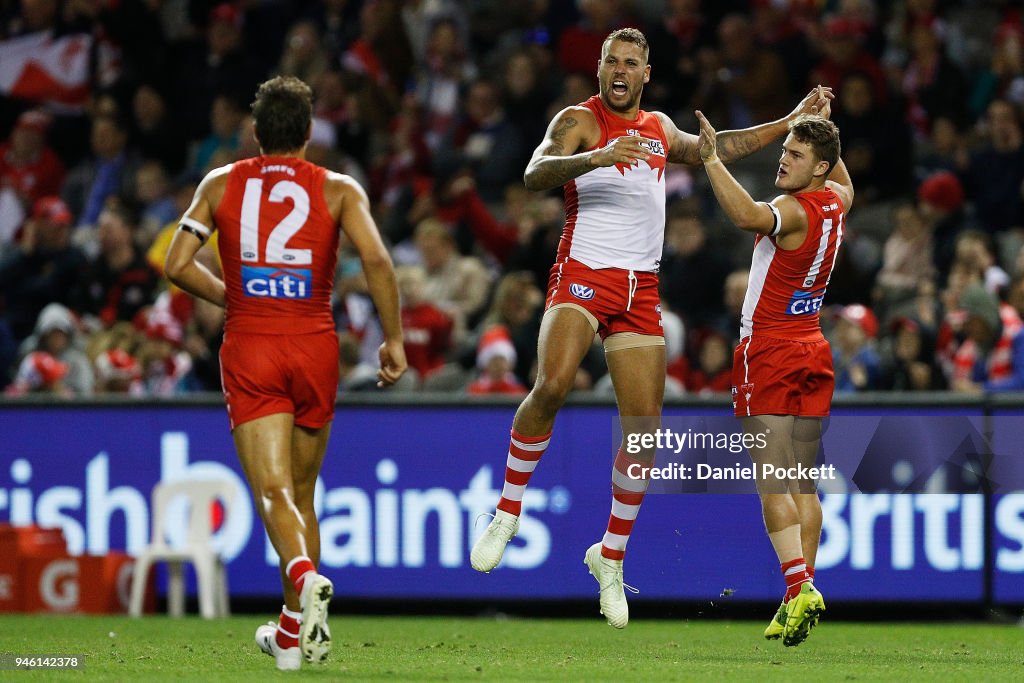 AFL Rd 4 - Western Bulldogs v Sydney