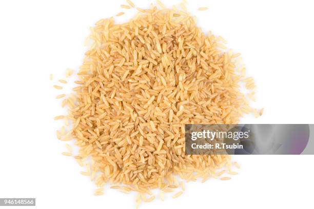 pile of brown rice - 2016 243 stock pictures, royalty-free photos & images