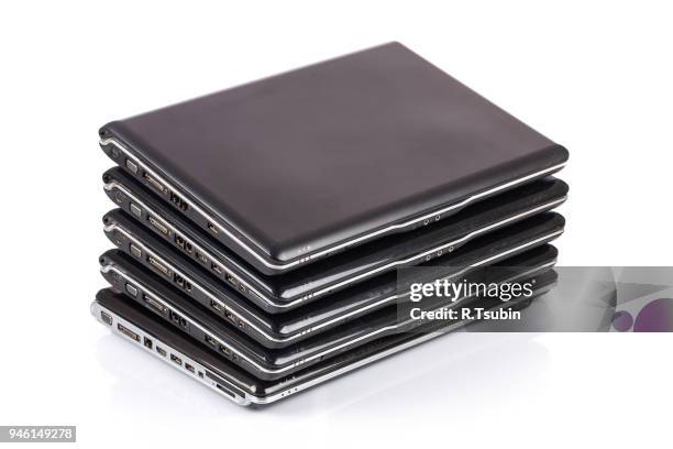 Old Pc Stack 194 Stack Of Old Laptops Stock Photos, High-Res Pictures, and Images ...