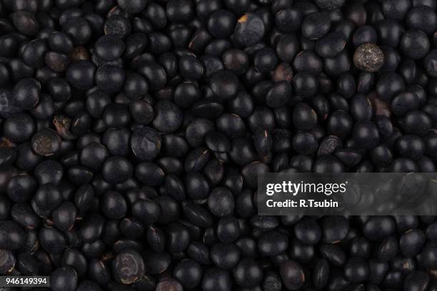 black lentils background - 2016 243 stock pictures, royalty-free photos & images