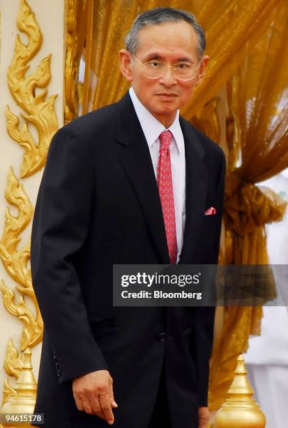 Thai King Bhumibol Adulyadej, the world's longest reigning monarch is seen in this file photo in Bangkok, Thailand on Thursday, February 2, 2006....